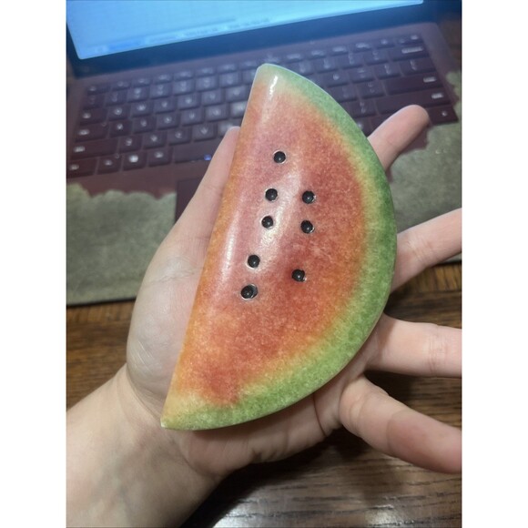 Lot Carved Onyx Marble Stone Fruit Hand Carved Mexico - 17 Pieces - Picture 15 of 16